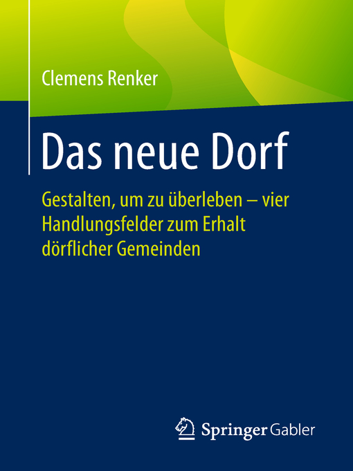 Title details for Das neue Dorf by Clemens Renker - Available